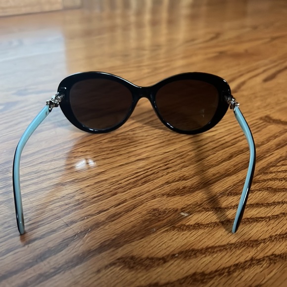 Tiffany & Co. Black sunglasses and case - Picture 7 of 7